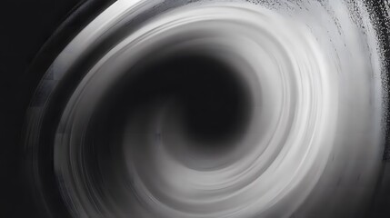 Obraz premium Abstract black, white, and gray grainy noisy background with swirl patterns, perfect for banner, poster, and backdrop designs, featuring textured noise elements for modern and minimalist visual