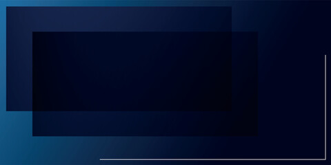 Fototapeta premium Blue abstract gradient shapes background. Vector illustration