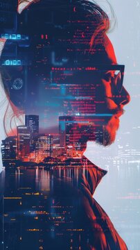 Coding in the Digital Age. Technology and Innovation Concept