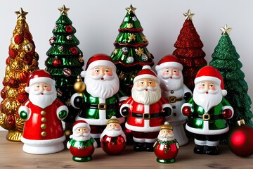Classic Christmas Decorations and Ornaments for Holiday Festivities and Celebrations
