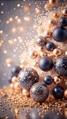 golden christmas background