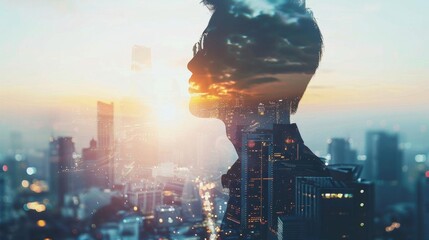 Tranquil Fusion. Peace and Technology Concept