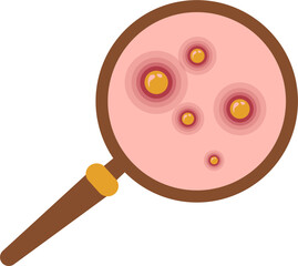 Monkeypox virus Illustration. Mpox virus.