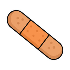 wound plaster icon for app or web