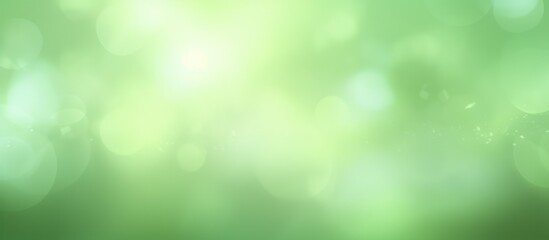 Green Bokeh Background