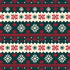 Ugly sweater Merry Christmas party ornament background seamless pattern