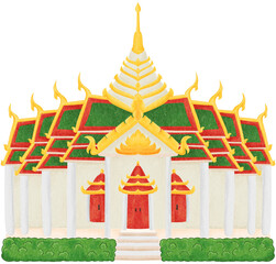 Obraz premium Buddhist temples