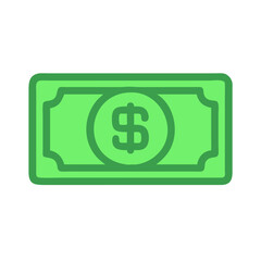 Money Silhouette Icon - Transparent Background Clipart for Graphic Design