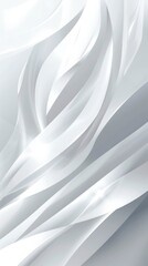 White background abstract with wavy line 
