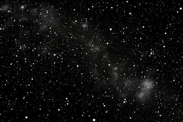 Obraz premium Night Sky with Scattered Stars and a Milky Way Band