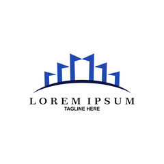 Real Estate, Building and Construction Logo Vector Design.