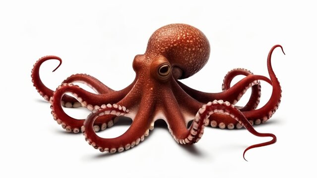  Majestic Cephalopod  A CloseUp of an Octopus