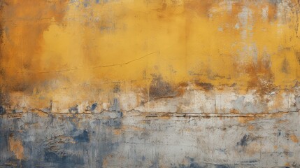An abstract texture featuring a blend of warm yellow and cool blue tones, creating a visually striking surface.