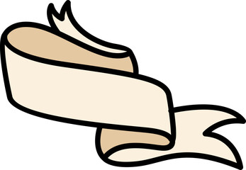 Heraldic Paper Roll Illustration