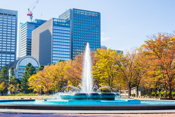 日本の風景・秋　東京都千代田区　紅葉の日比谷公園