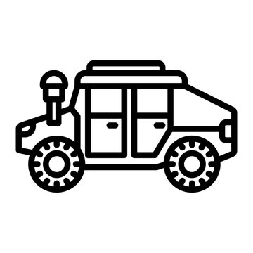black outline military vehicle side view clip art preview