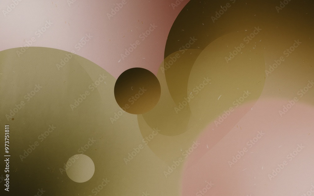 Poster abstract circles background. abstract background with pastel colors and overlapping circles. ideal f