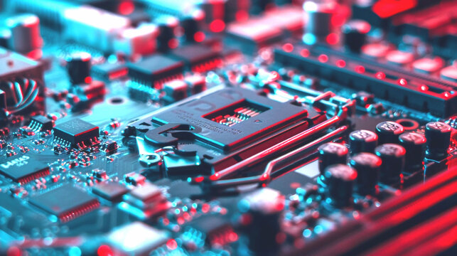A rootkit hiding deep within the BIOS, bypassing security layers to infiltrate the system undetected.