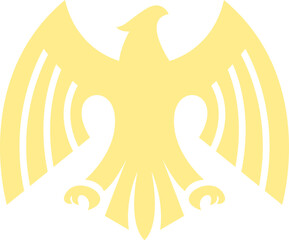 Silhouette Eagle Vector Design