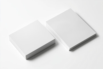 Business Card Mockup on Isolated Background created with Generative AI