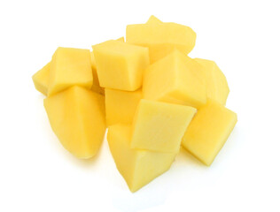 Mango fruit isolated on white background