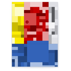 Abstract geometric vectors in a vibrant design, perfect for a modern and artistic look