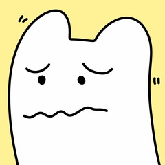 cartoon character of a cat, illustration