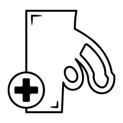 penis Line Icon