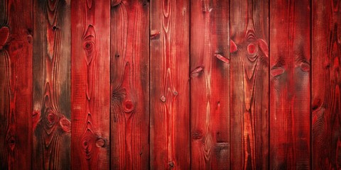 Fototapeta premium Red wood texture with a vintage background, red, wood, texture, background, vintage, old, dark, grunge, weathered, rough, pattern