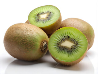 Fototapeta premium kiwi fruit isolated on white background