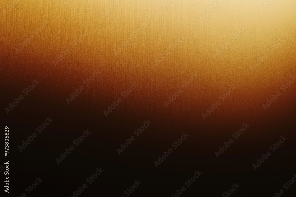 Poster abstract background with gradient color transitioning from yellow to black