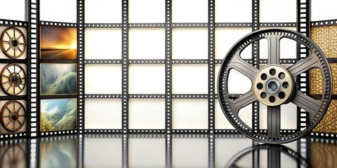 film strip background