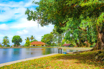 water tourism objects in one of the cities of Kuningan, West Java