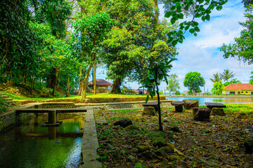 water tourism objects in one of the cities of Kuningan, West Java