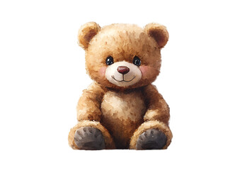 Fototapeta premium a close up of a teddy bear