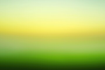 Abstract green and yellow gradient background blending harmoniously