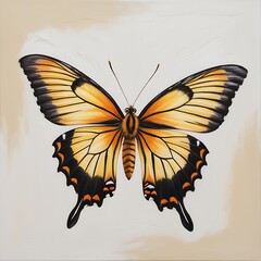 Flying plain tiger butterflies butterfly animal insect