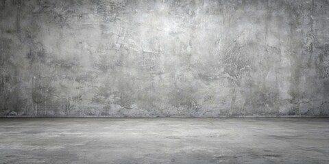 Grey cement concrete floor with worn grunge texture , background, surface, industrial, rough, weathered, urban