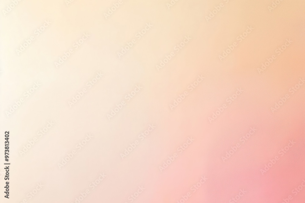 Poster abstract pastel yellow and pink gradient background creating soft and dreamy atmosphere