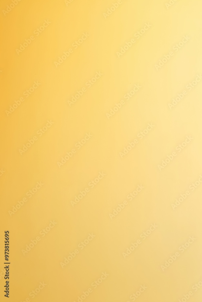 Poster light yellow gradient background creating soft light effect