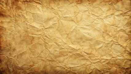 Old textured paper background with visible creases and discoloration, aged, vintage, antique, retro, grunge, weathered
