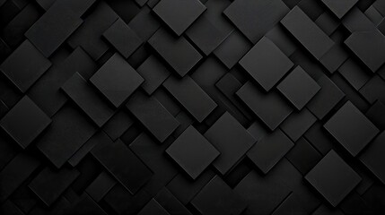 Abstract Black Geometric Pattern Texture Background