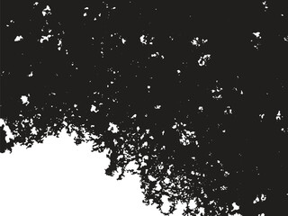 Abstract grunge black splat background and Black particle explosion background