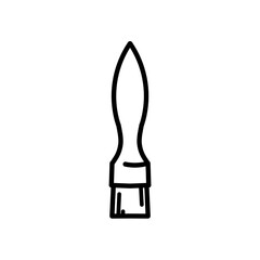 Brush line icon