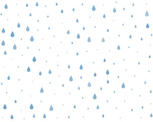 abstract aqua rainfall downpour background design