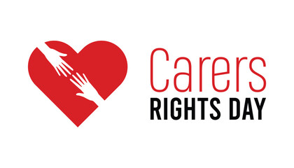 Carers rights day is observed every year on November. Holydays Awareness concept. background, placard, banner template Vector illustration design.