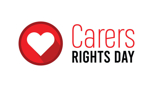 Carers rights day is observed every year on November. Holydays Awareness concept. background, placard, banner template Vector illustration design.
