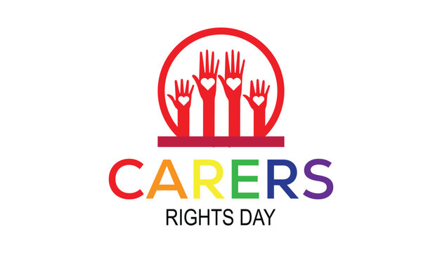 Carers rights day is observed every year on November. Holydays Awareness concept. background, placard, banner template Vector illustration design.