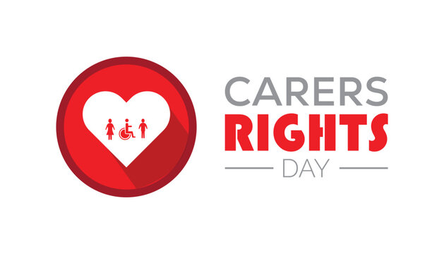 Carers rights day is observed every year on November. Holydays Awareness concept. background, placard, banner template Vector illustration design.