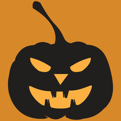 Happy Halloween. Background design for Halloween  poster or Fashionable Decoration  Halloween party.